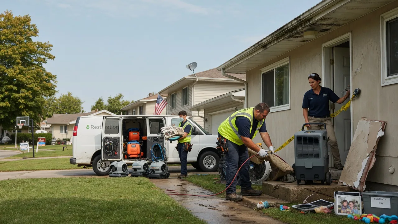 Water Damage Restoration in Bennington, OK near me